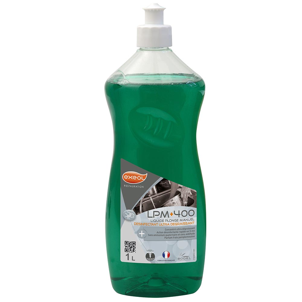 LPM + 400 Liquide vaisselle - 1L / 5L