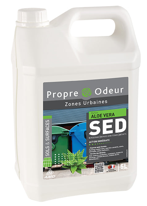 SED - Surodorant Nettoyant Espaces semi-fermés Dechets - 5L