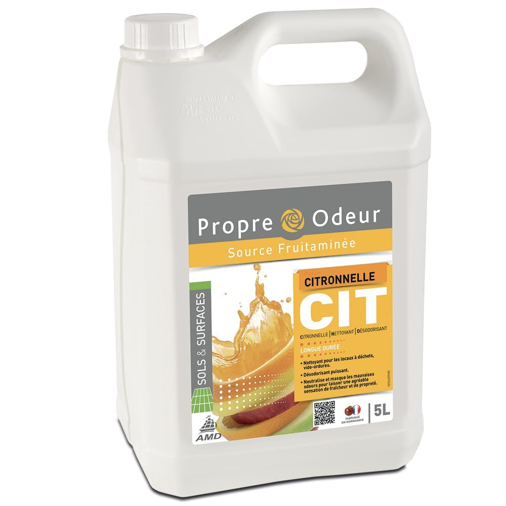 CIT - Citronnelle Nettoyant Désodorisant - 5L